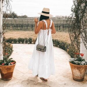 Free People Isabella White Maxi Dress